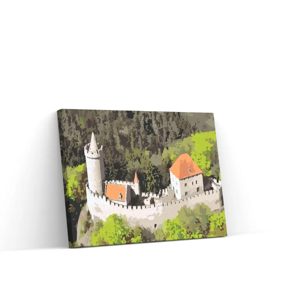 Pintar por números Castillo de Kokořín
