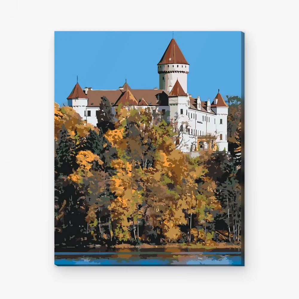 Pintar por Números - Castillo de Konopiště