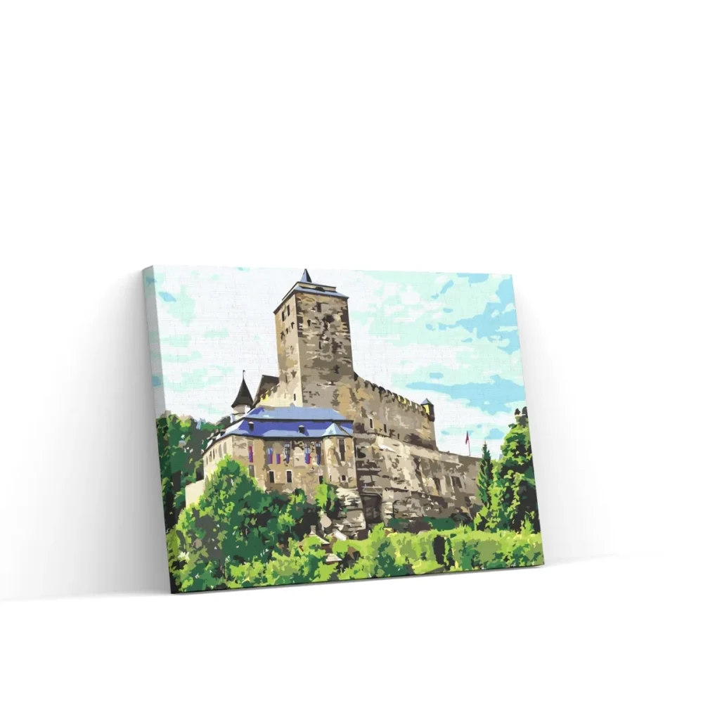 Pintar por números Castillo de Kost