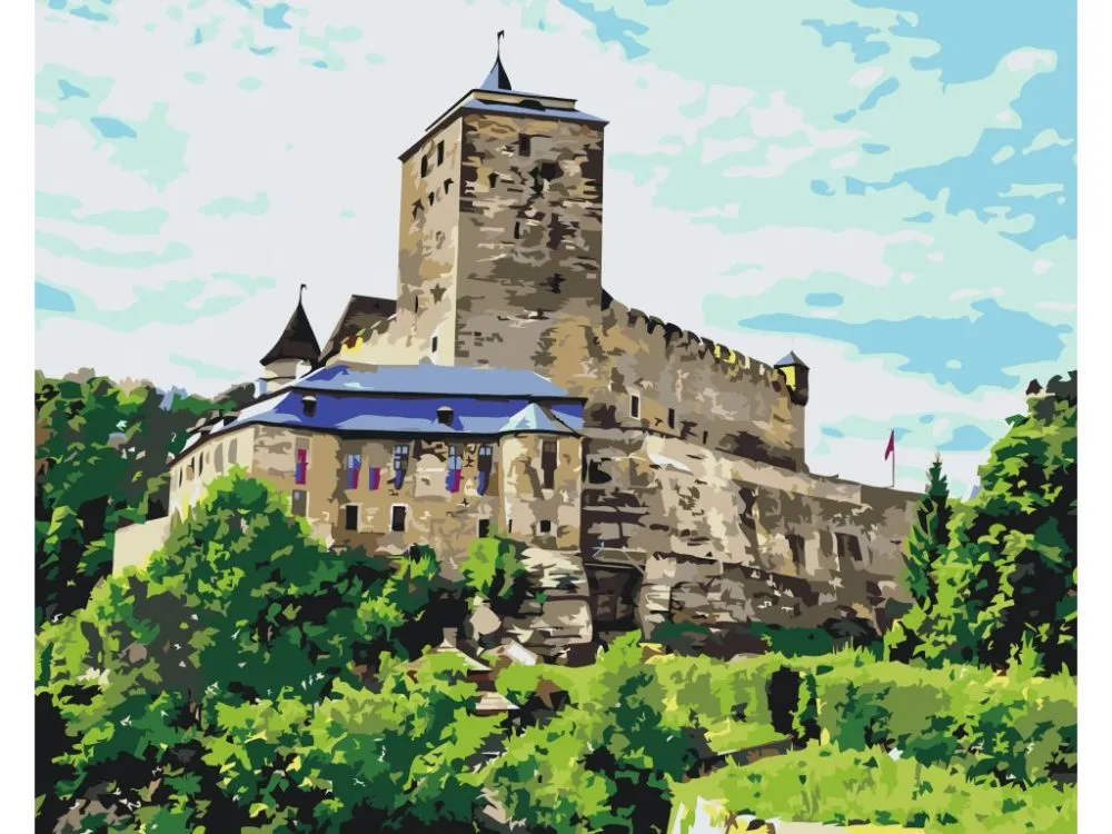 Pintar por números Castillo de Kost – foto 2