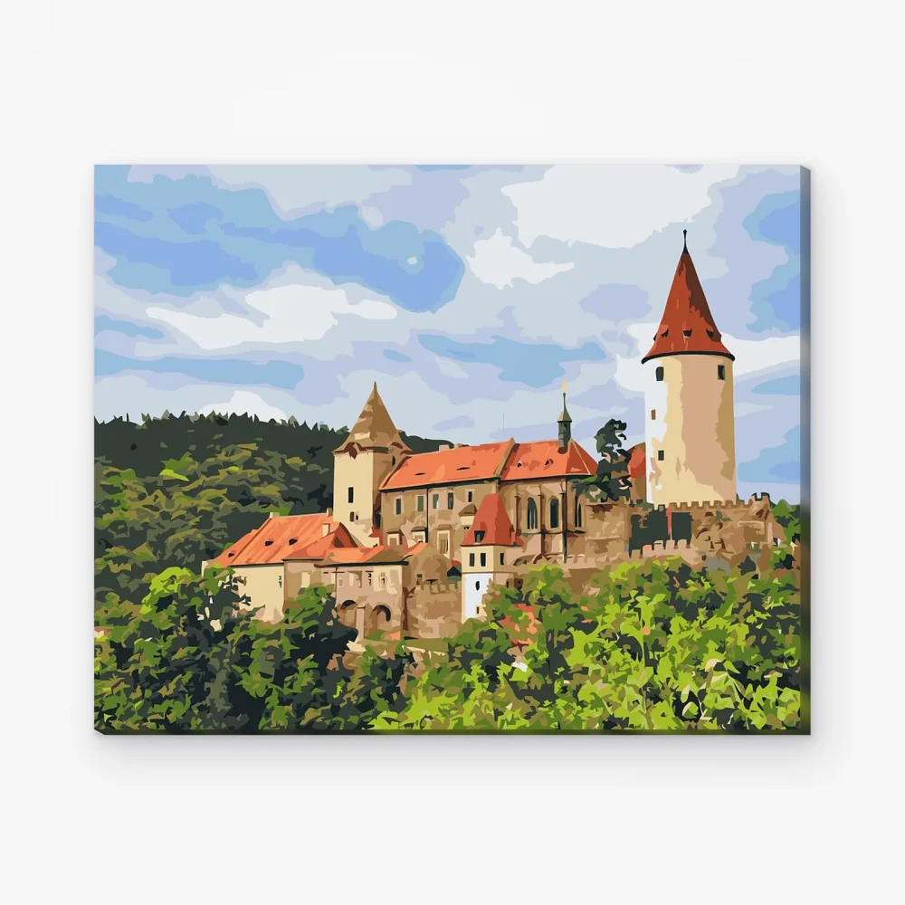 Pintar por Números - Castillo de Křivoklát