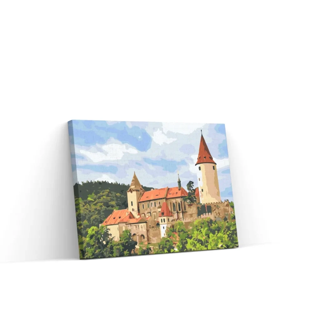 Pintar por números Castillo de Křivoklát