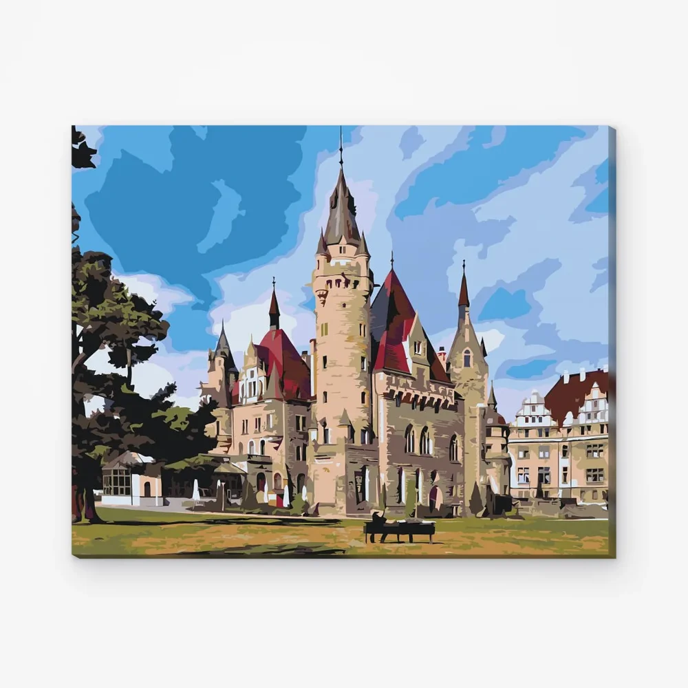 Pintar por Números - Castillo de Moszna