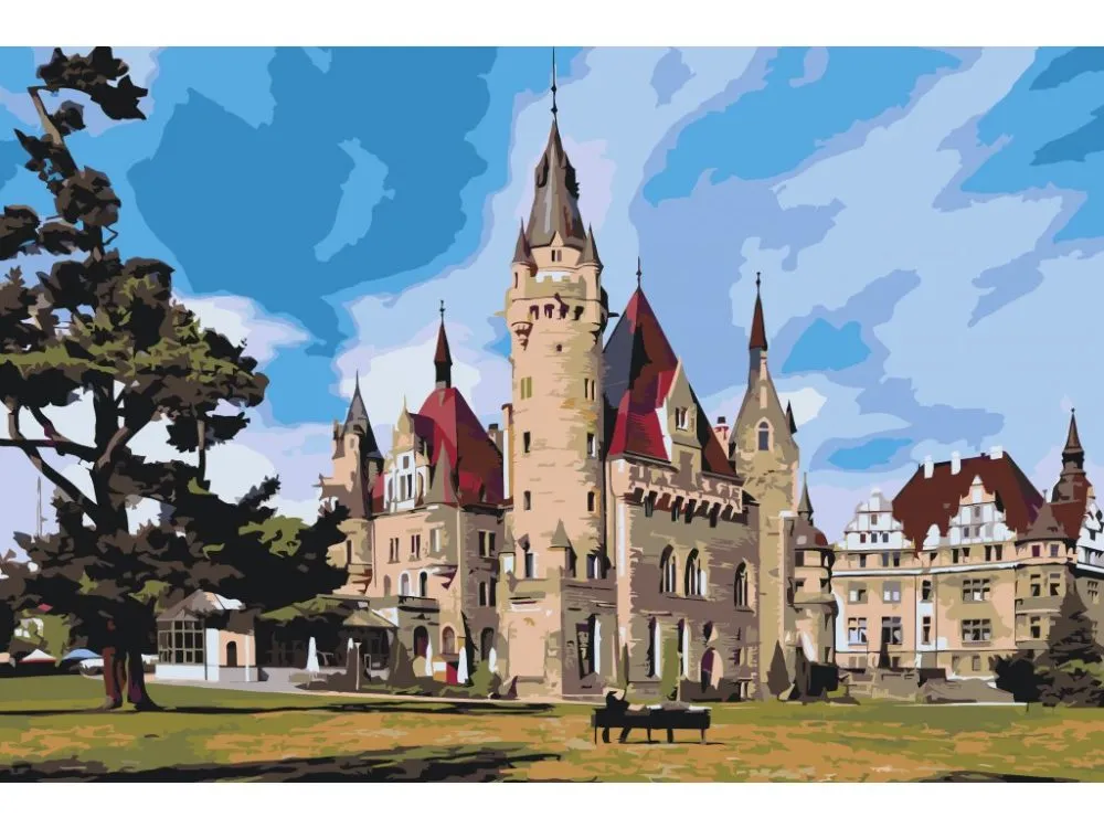 Pintar por números Castillo de Moszna – foto 2