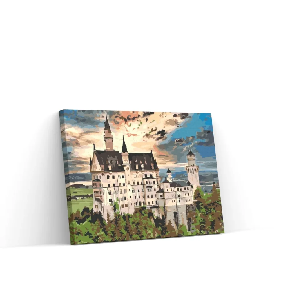Pintar por números Castillo de Neuschwanstein