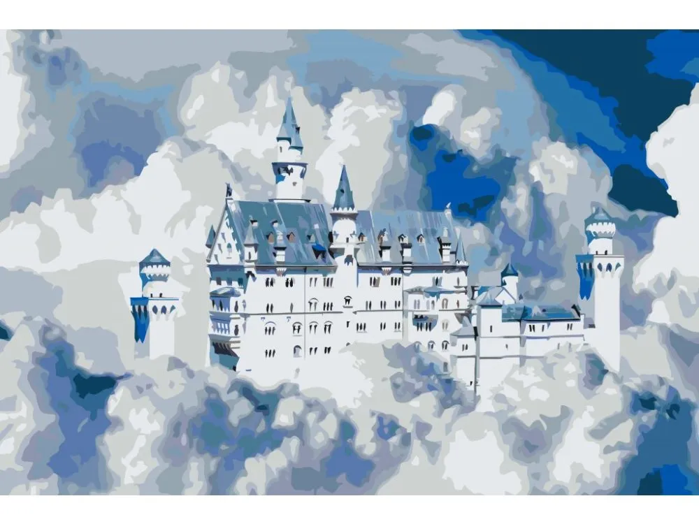 Pintar por números Castillo de Neuschwanstein 2 – foto 2