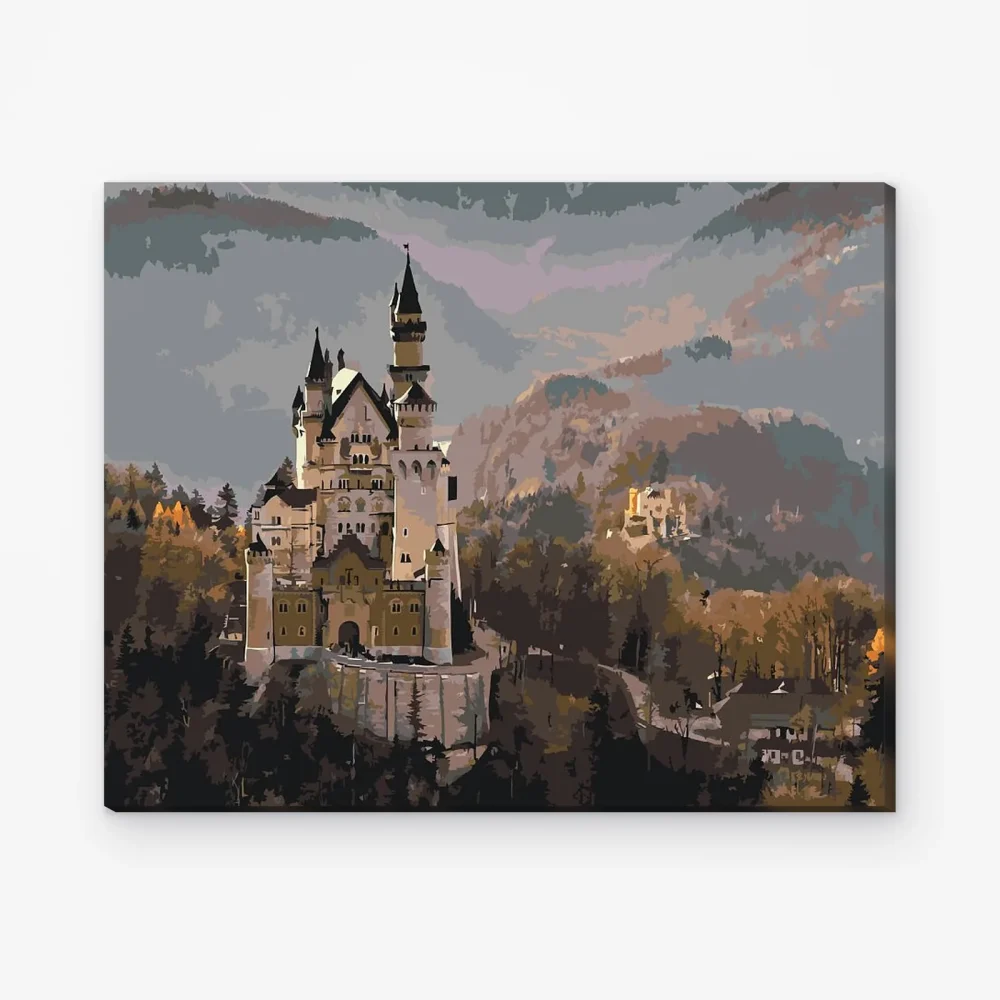 Pintar por Números - Castillo de Neuschwanstein - Alemania