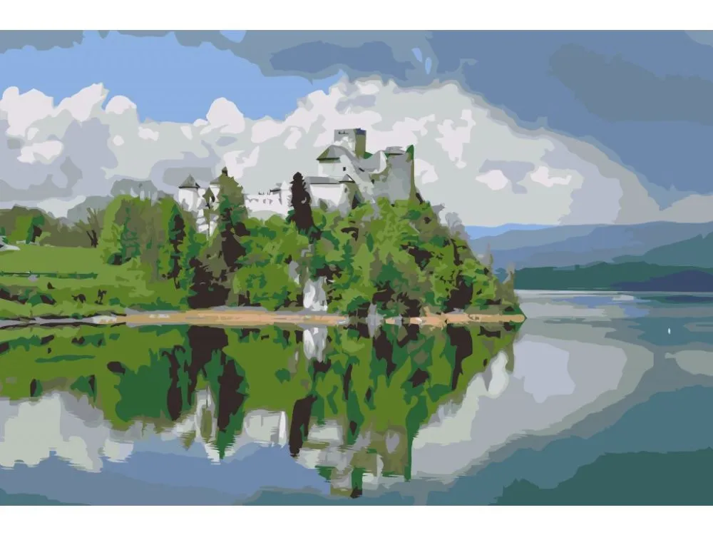 Pintar por números Castillo de Niedzica – foto 2
