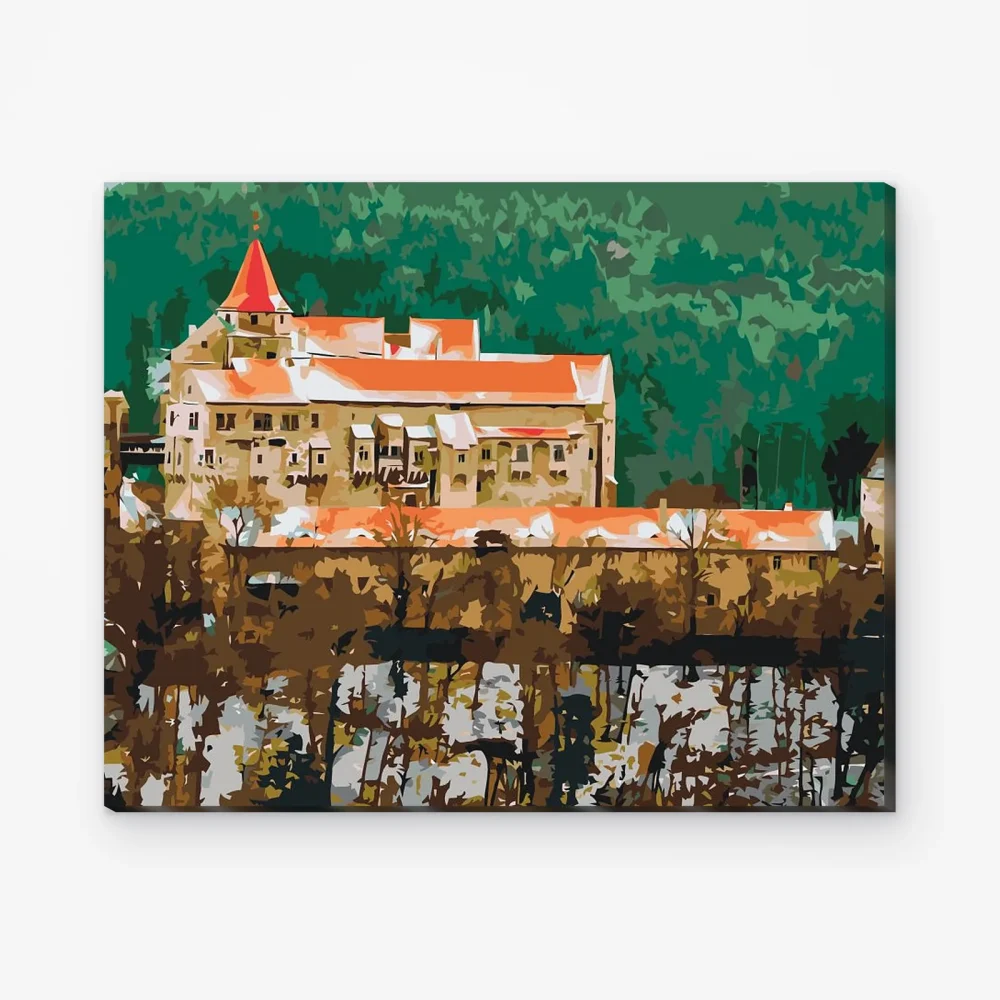 Pintar por Números - Castillo de Pernštejn