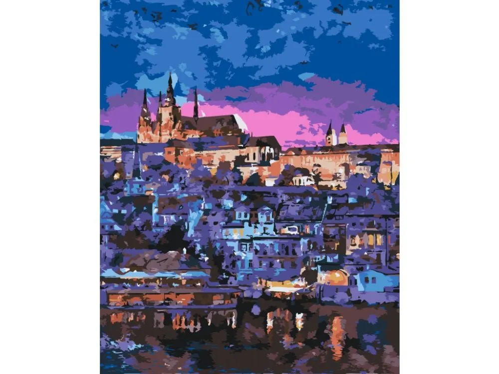 Pintar por números Castillo de Praga – foto 2