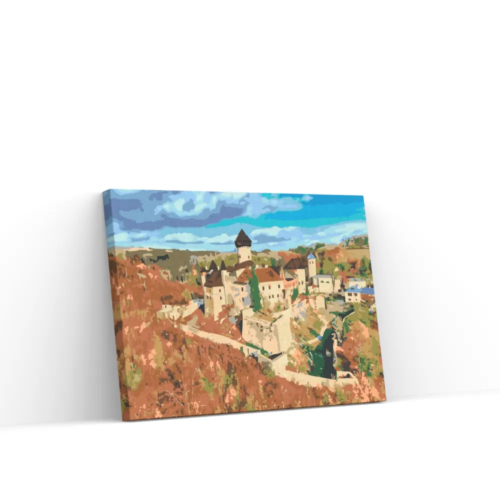 Pintar por números Castillo de Sovinec
