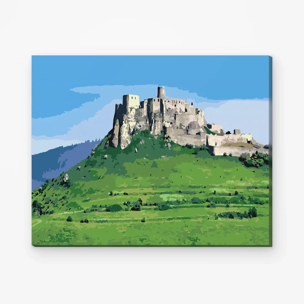 Pintar por Números - Castillo de Spiš