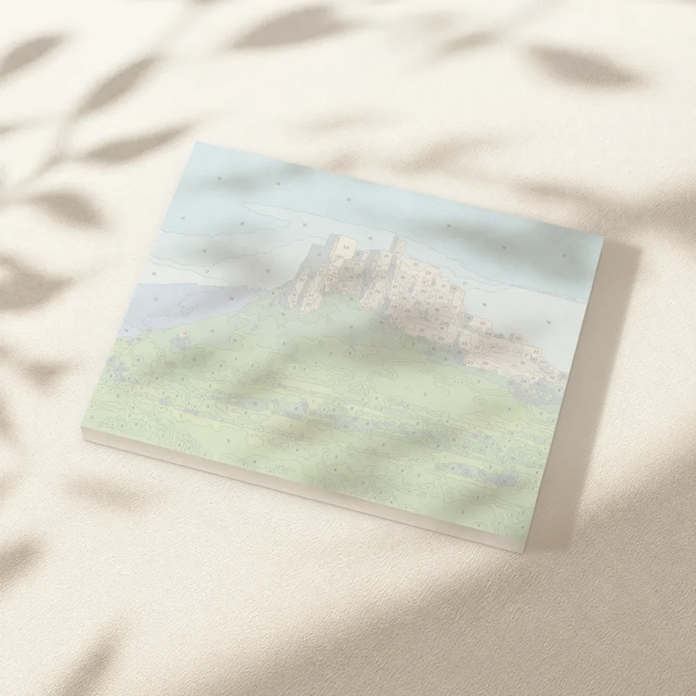 Pintar por Números - Castillo de Spiš