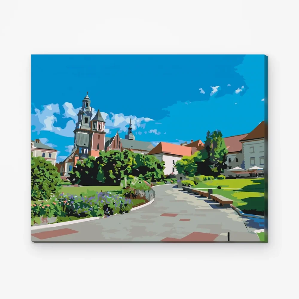 Pintar por Números - Castillo de Wawel, Cracovia