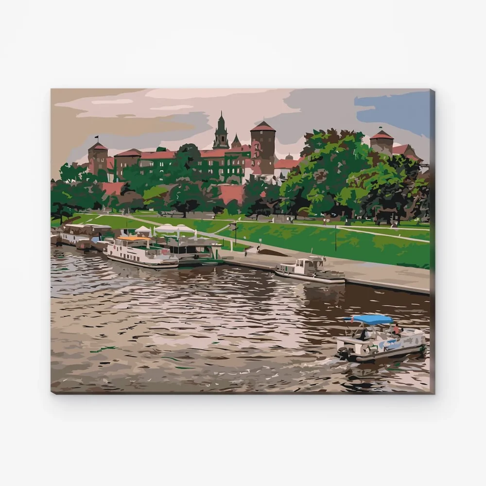 Pintar por Números - Castillo de Wawel, Cracovia - Castillos y palacios