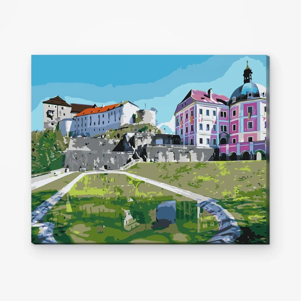 Pintar por Números - Castillo y palacio de Bečov nad Teplou