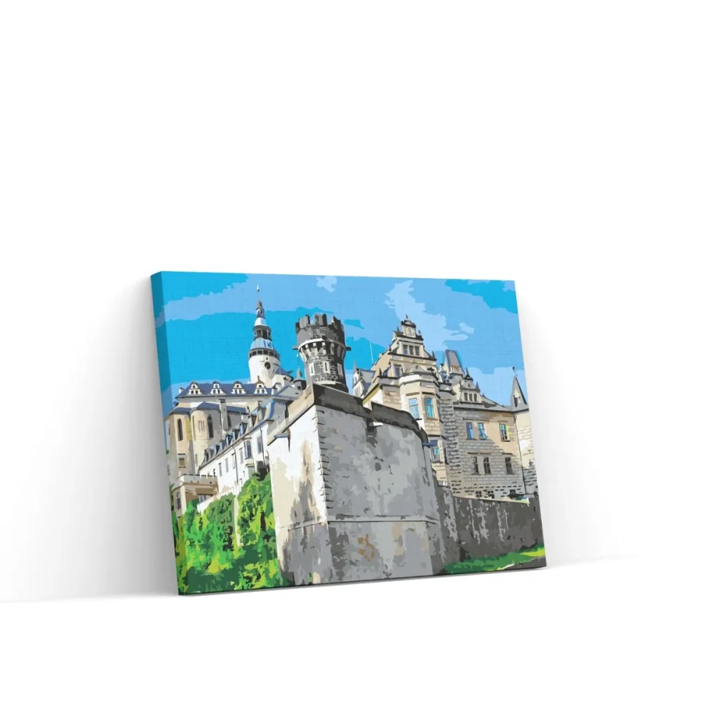 Pintar por números Castillo y palacio de Frýdlant