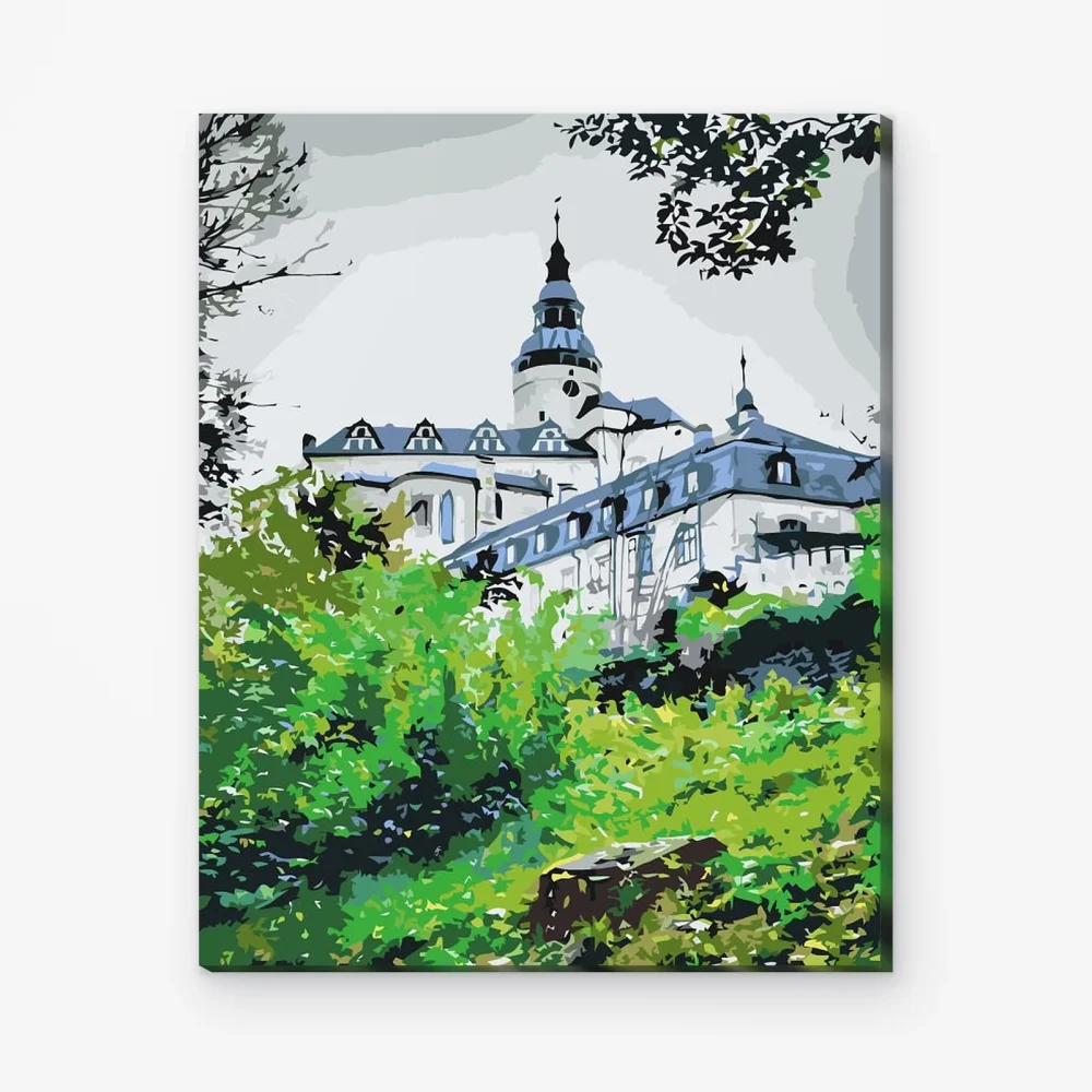 Pintar por Números - Castillo y palacio de Frýdlant 2