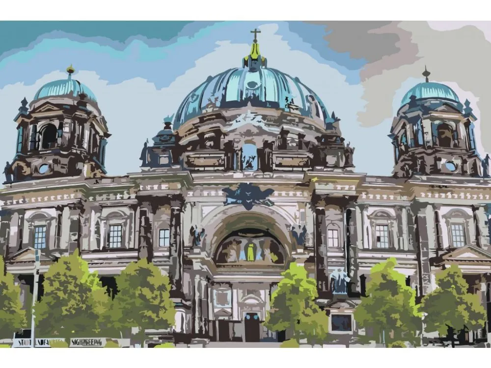 Pintar por números Catedral de Berlín – foto 2