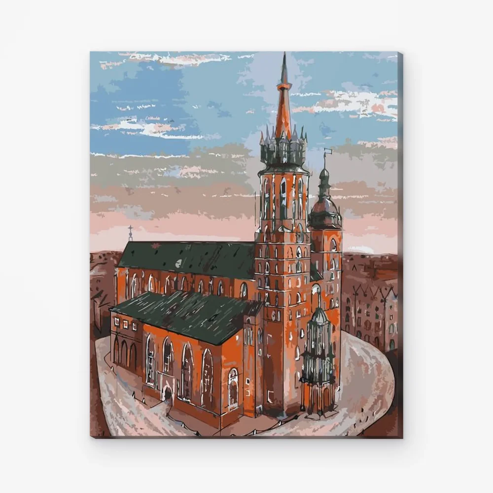 Pintar por Números - Catedral de Cracovia