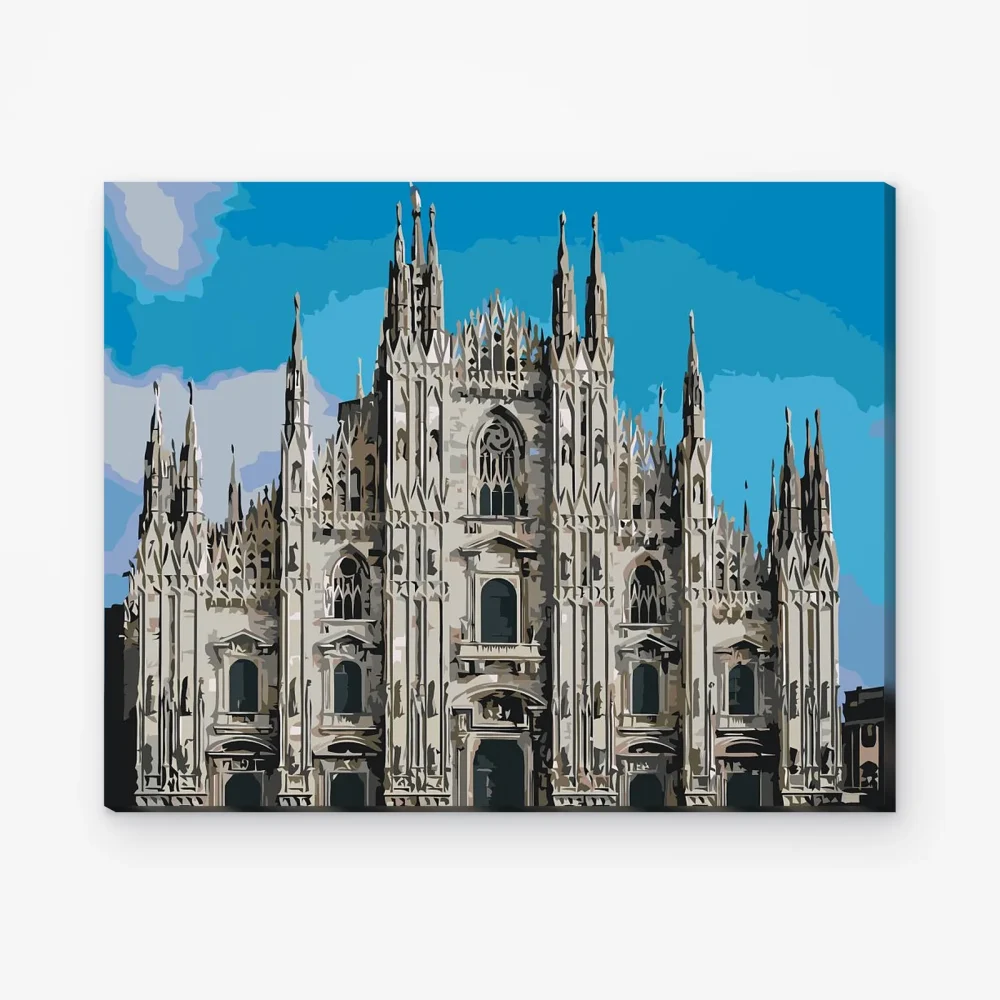 Pintar por Números - Catedral de Milán