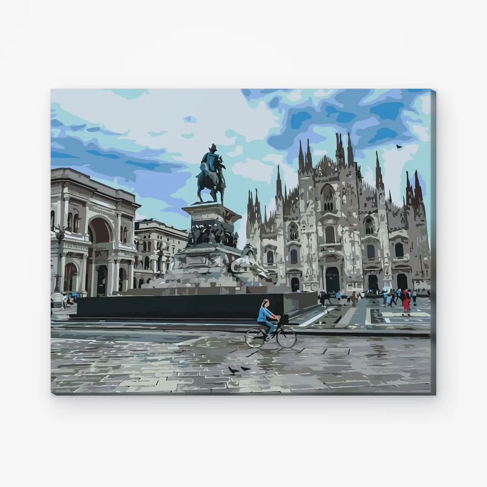 Pintar por Números - Catedral de Milán 2