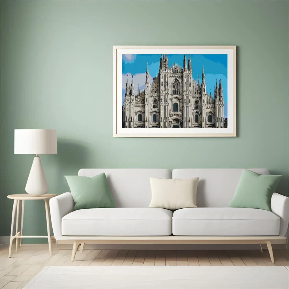 Pintar por números Catedral de Milán – foto 5
