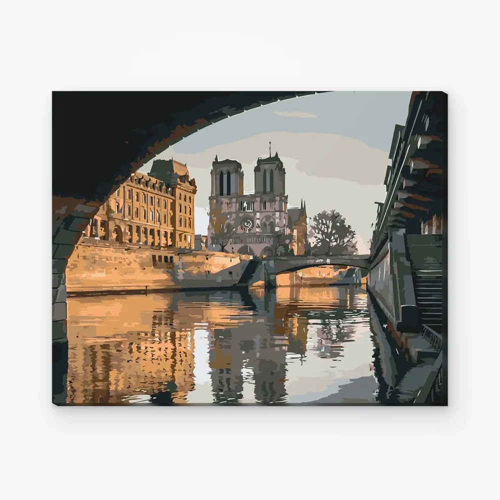 Pintar por Números - Catedral de Notre Dame