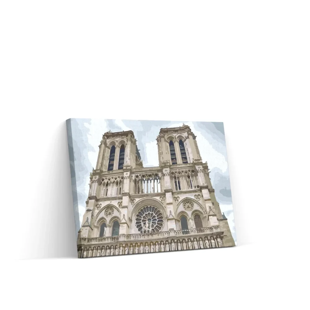 Pintar por números Catedral de Notre Dame 2