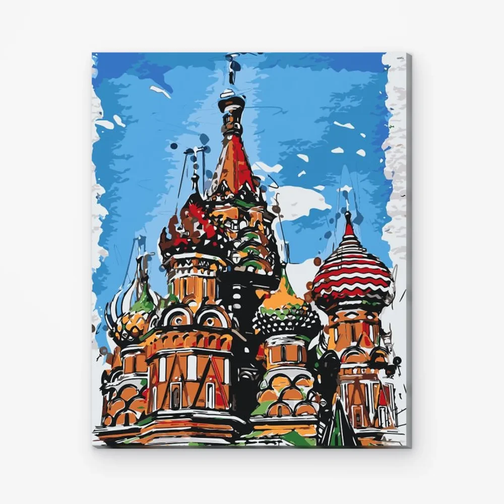 Pintar por Números - Catedral de San Basilio