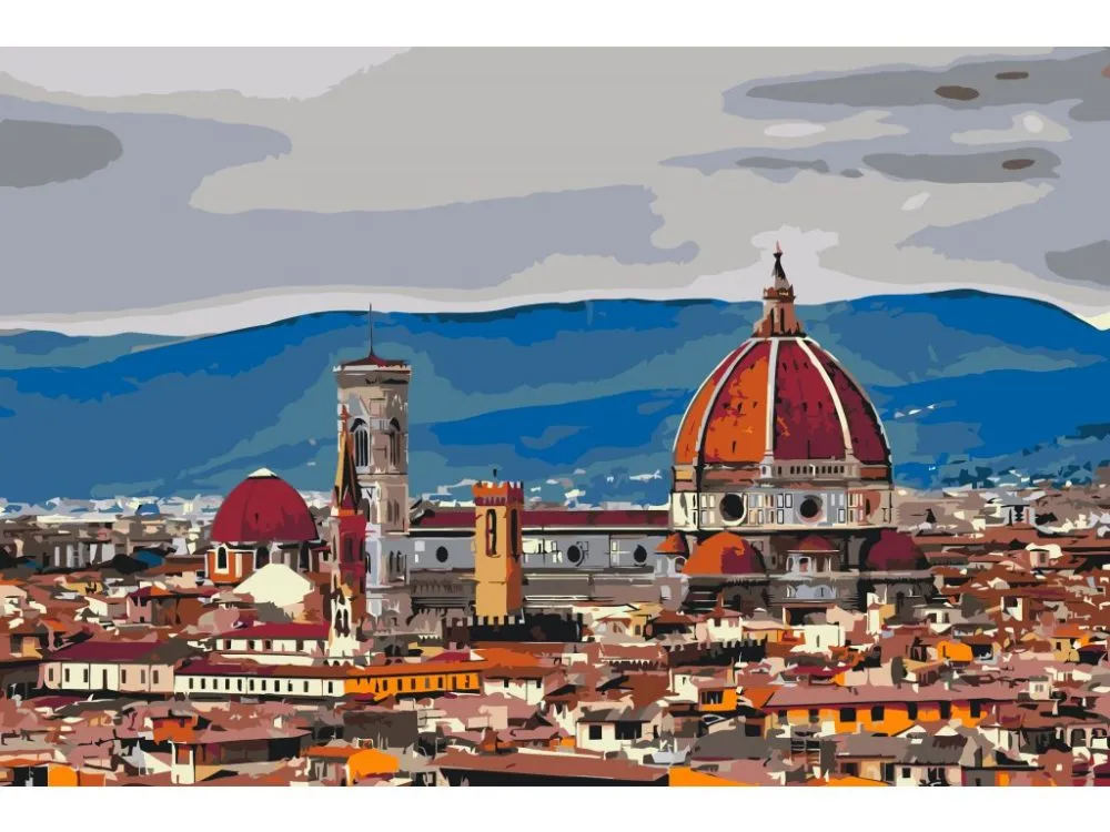 Pintar por números Catedral de Santa María del Fiore 2 – foto 2