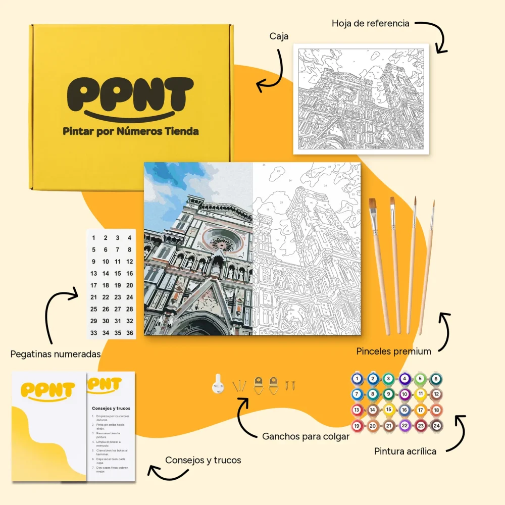 Pintar por Números - Catedral de Santa María del Fiore 3