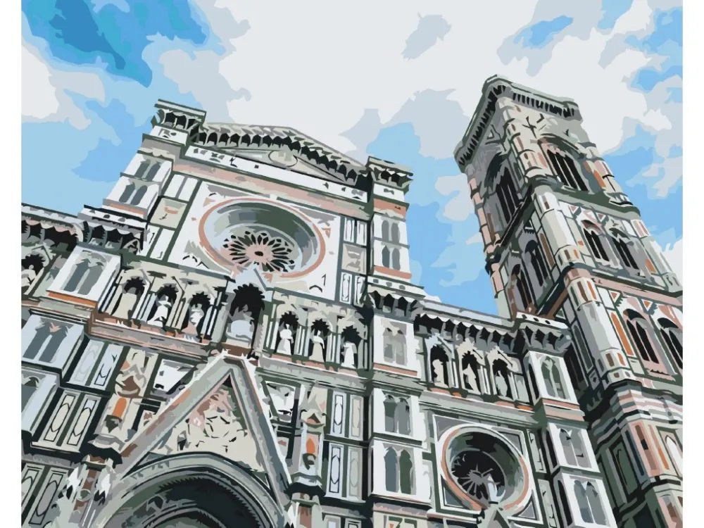 Pintar por números Catedral de Santa María del Fiore 3 – foto 2