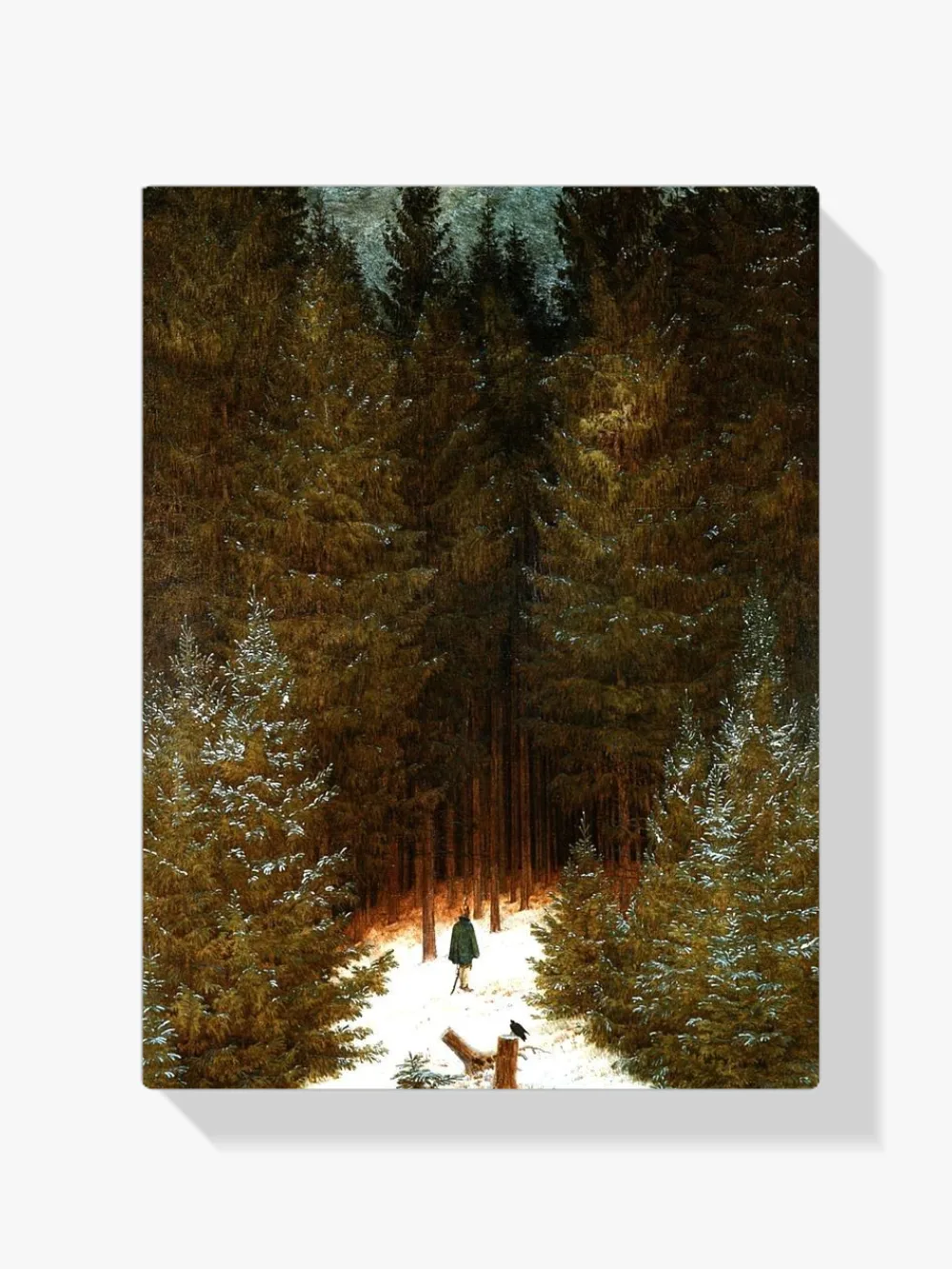 Pintar por números Cazador en el bosque