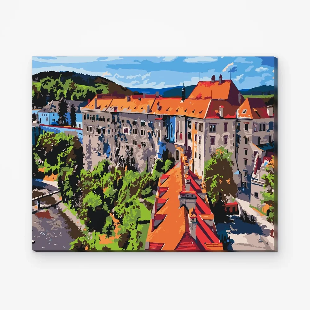 Pintar por Números - Český Krumlov 2