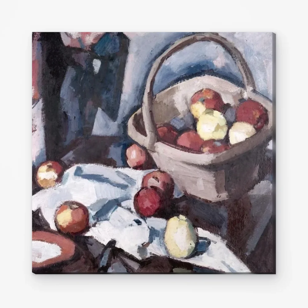 Pintar por Números - Cesta y manzanas