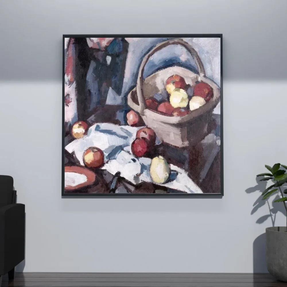 Pintar por números Cesta y manzanas – foto 4