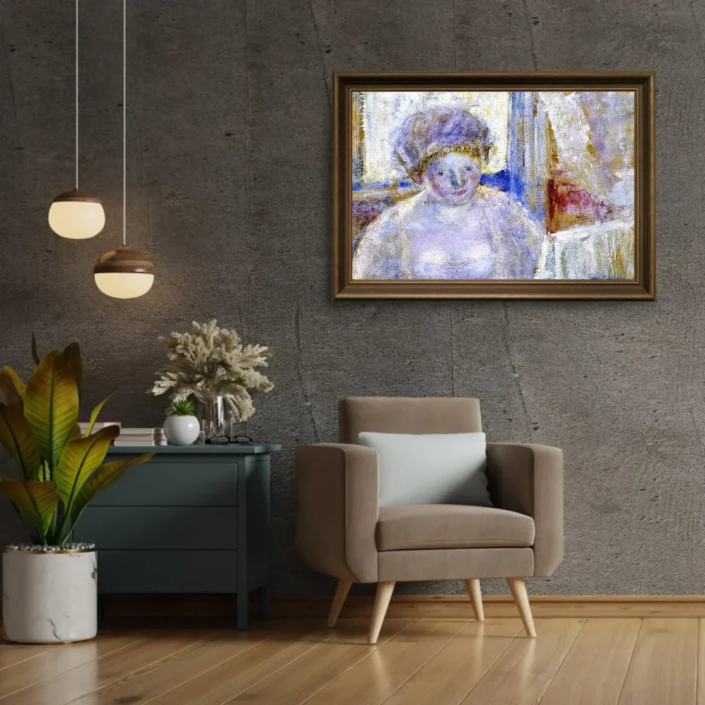 Pintar por números Chica con pendientes – foto 2