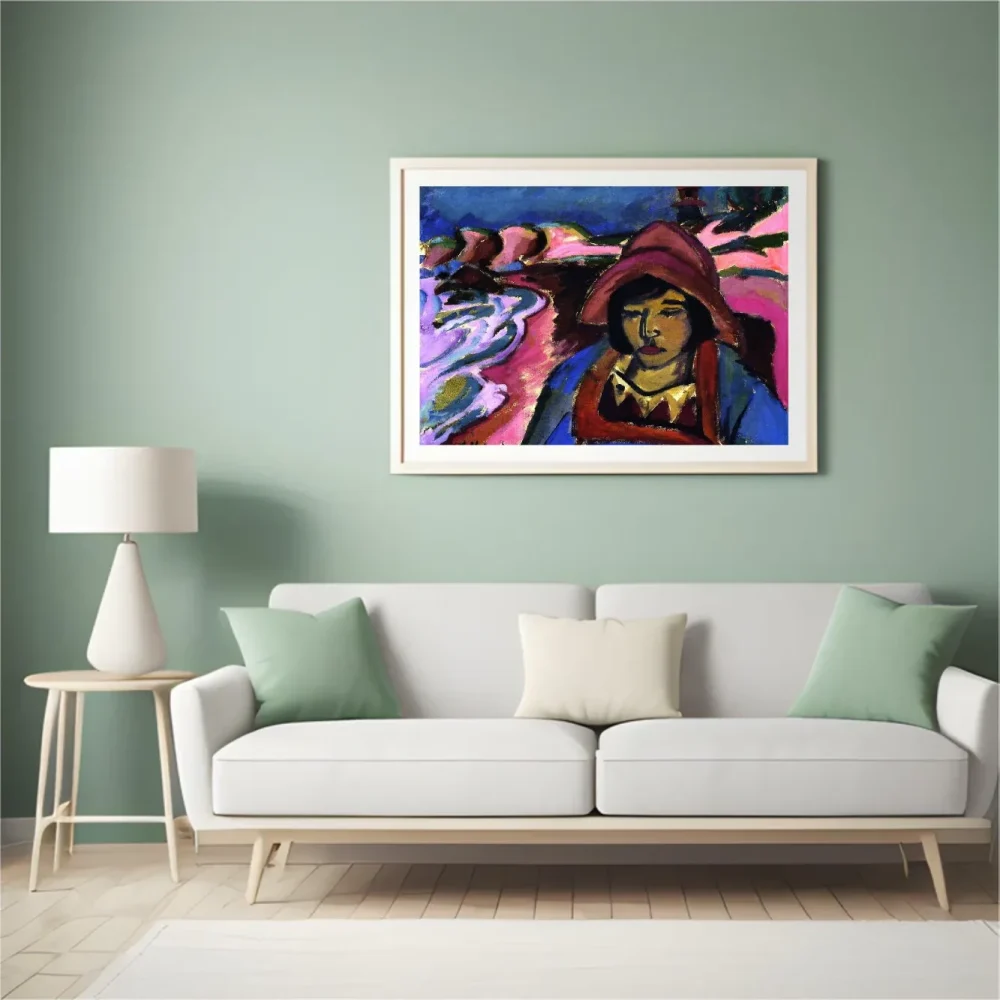 Pintar por números Chica con sueste – foto 4