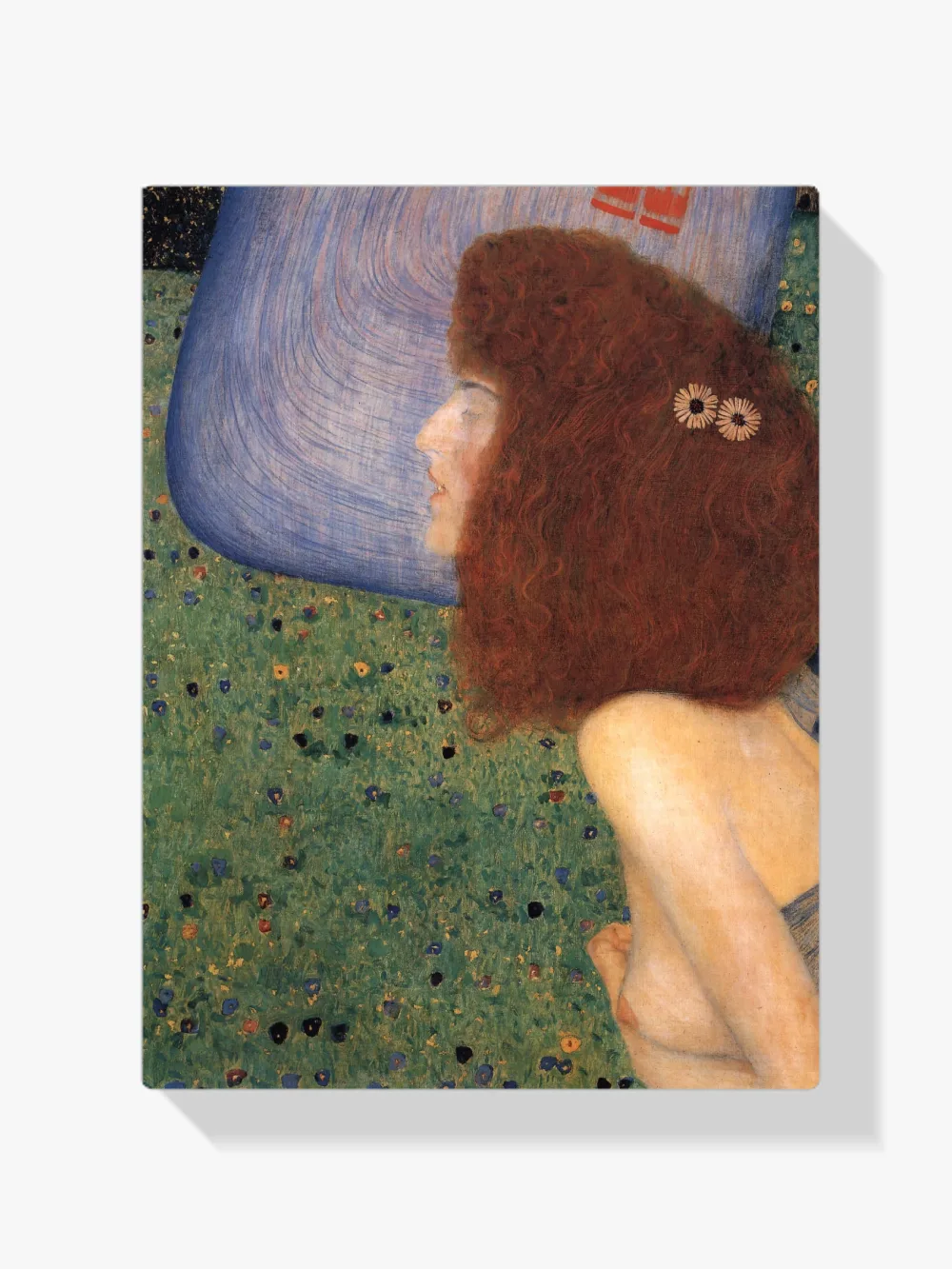 Pintar por números Chica con velo azul