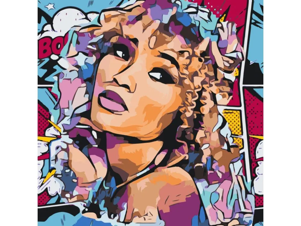 Pintar por números Chica latina – foto 2