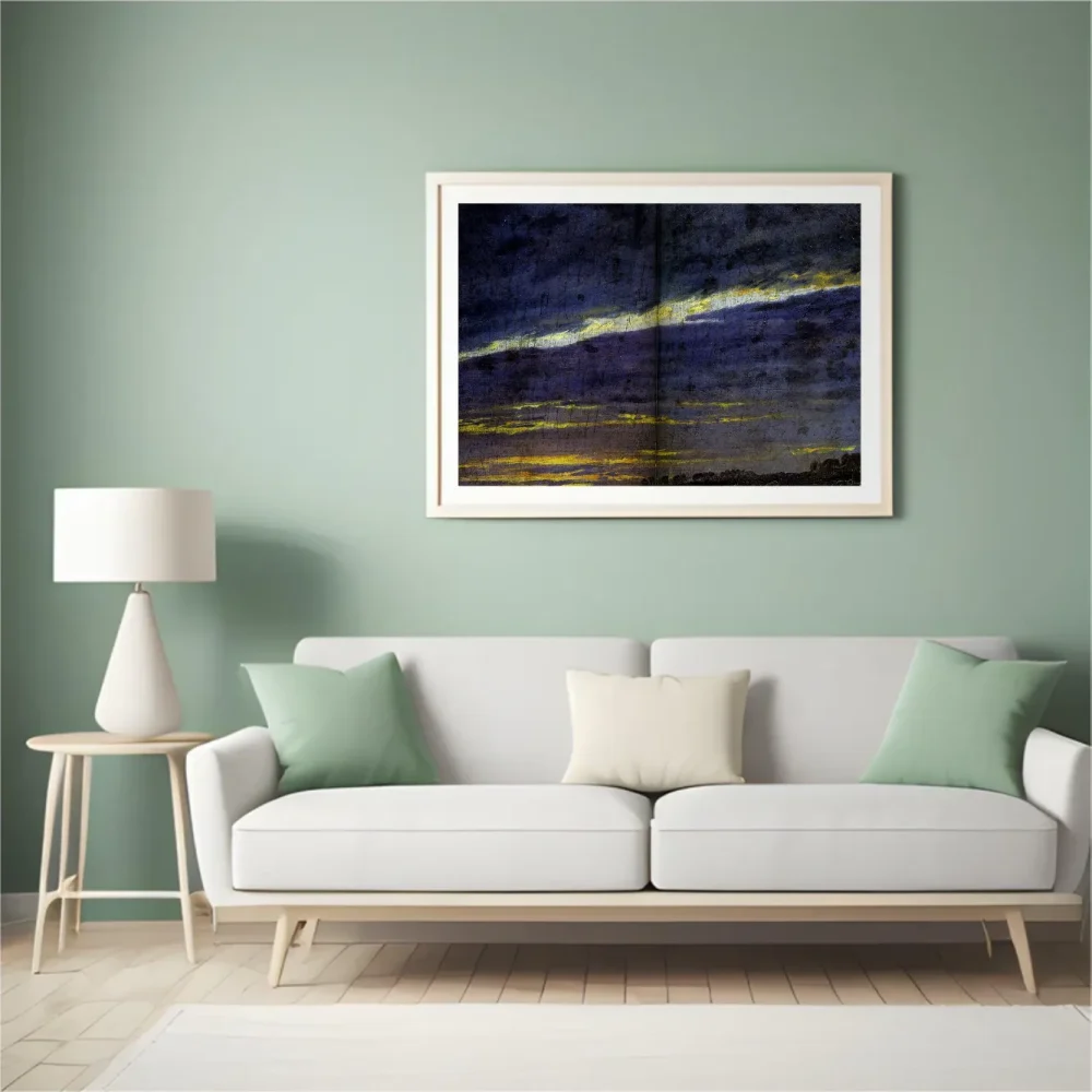 Pintar por números Cielo nocturno nublado – foto 4