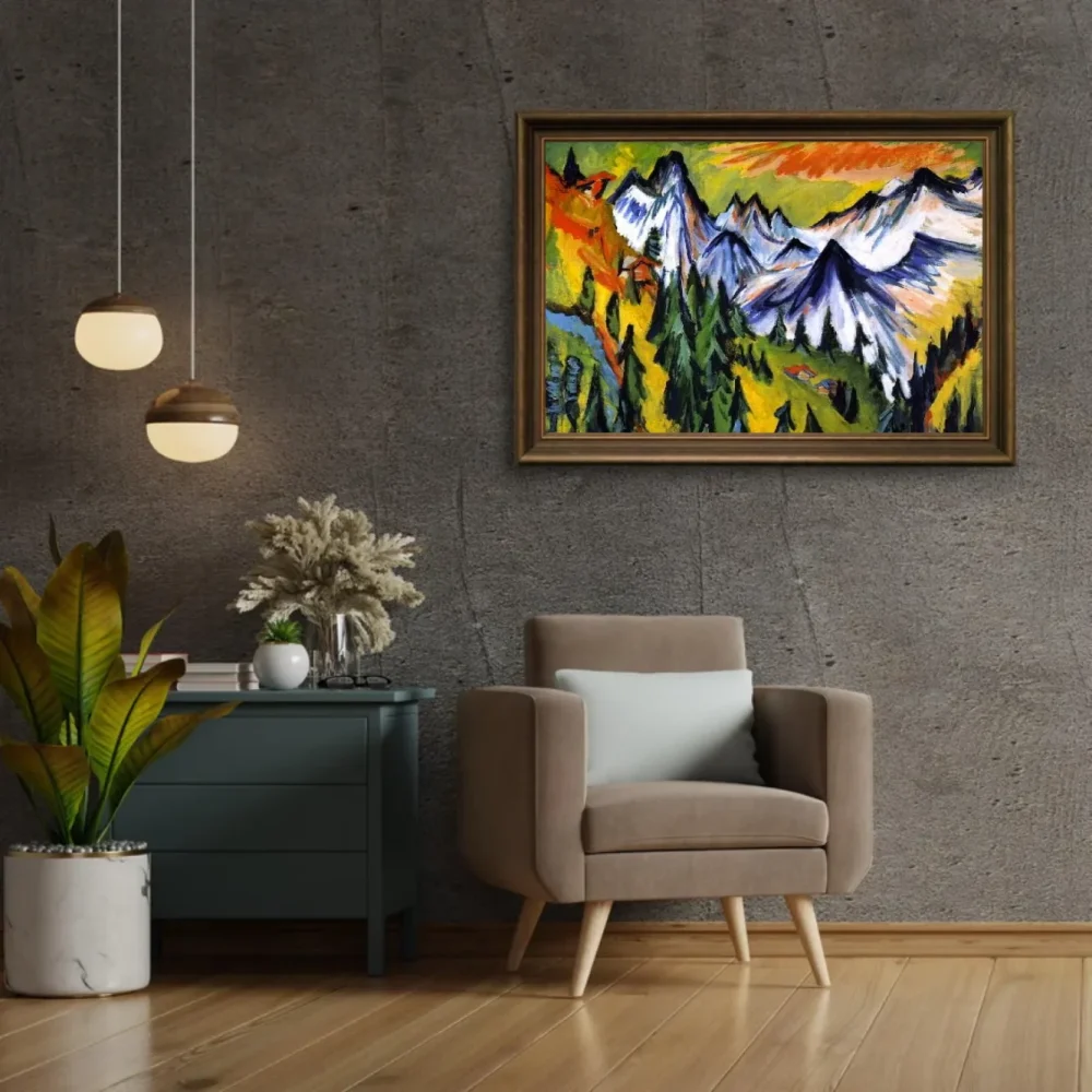 Pintar por números Cima de montaña – foto 2