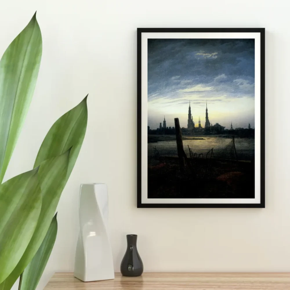Pintar por números Ciudad al salir la luna – foto 4