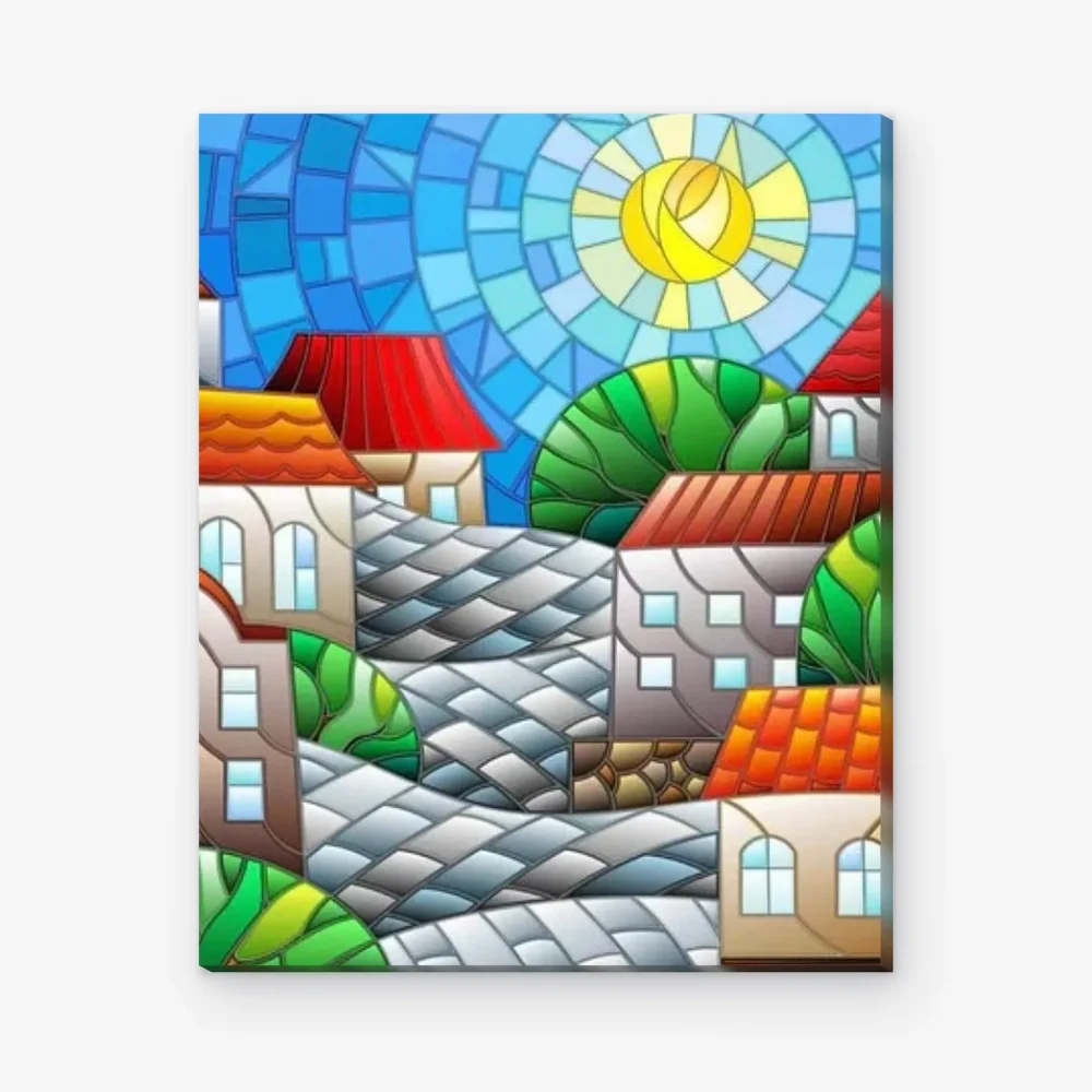 Pintar por Números - Ciudad mágica