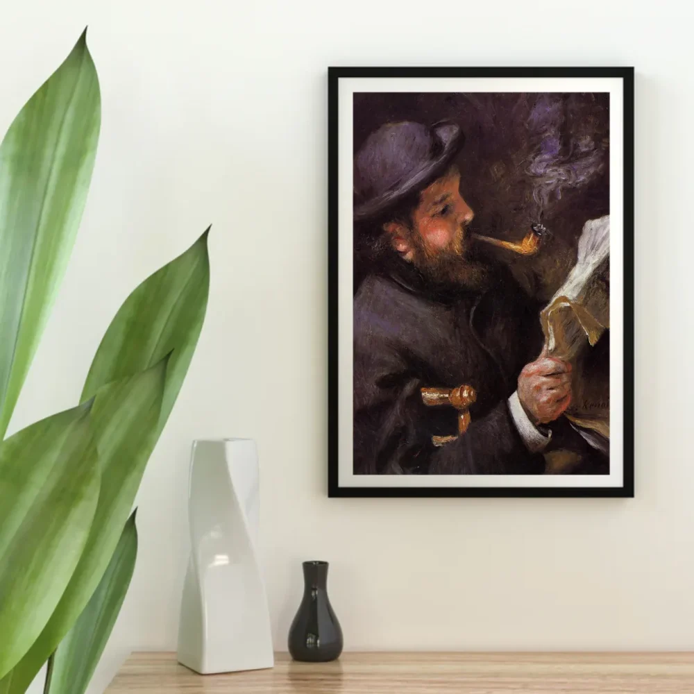 Pintar por números Claude Monet leyendo – foto 4