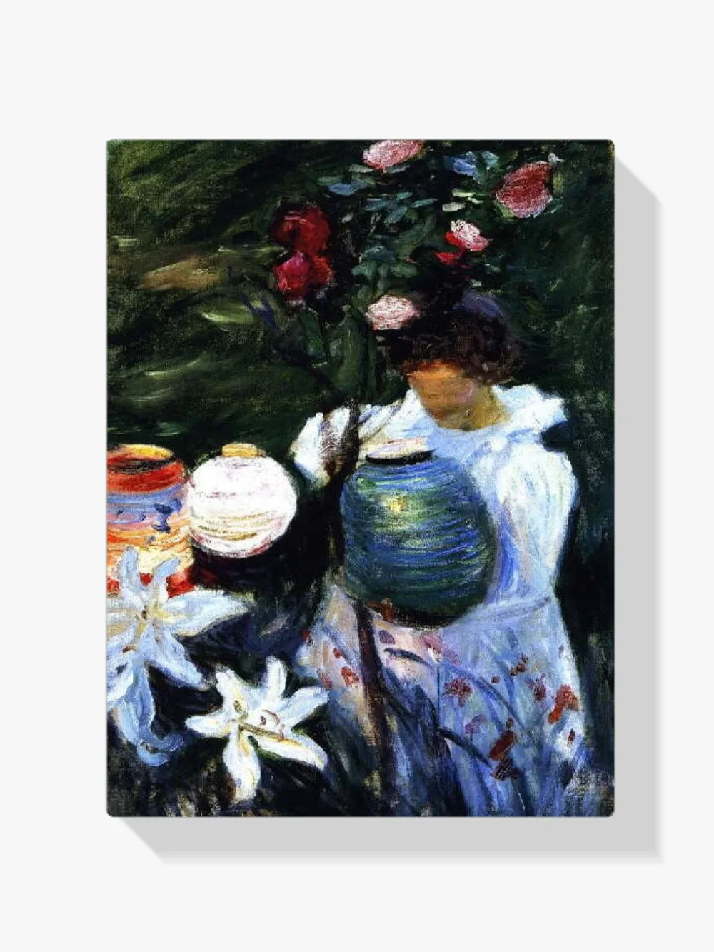 Pintar por números Clavel, lirio, lirio, rosa 2