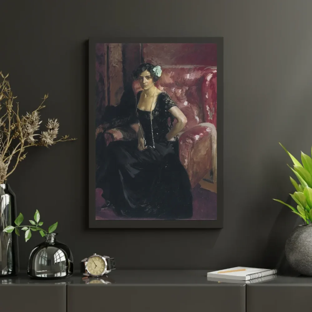 Pintar por números Clotilde con traje de noche – foto 3