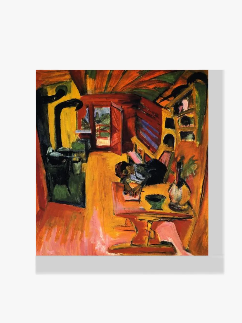 Pintar por números Cocina alpina