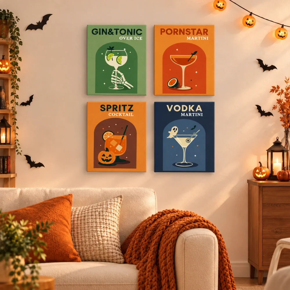 Pintar por números Cócteles de Halloween – foto 3